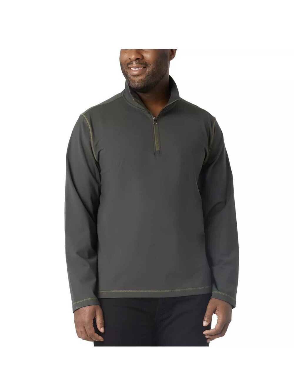 32 Degrees Men’s Heat Tech 1/4 Zip Green Size XXL